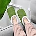 ALAZA Green Crocodile Animal House Slippers Comfy Bedroom Shoes Anti-Slip for Women US 5-6
