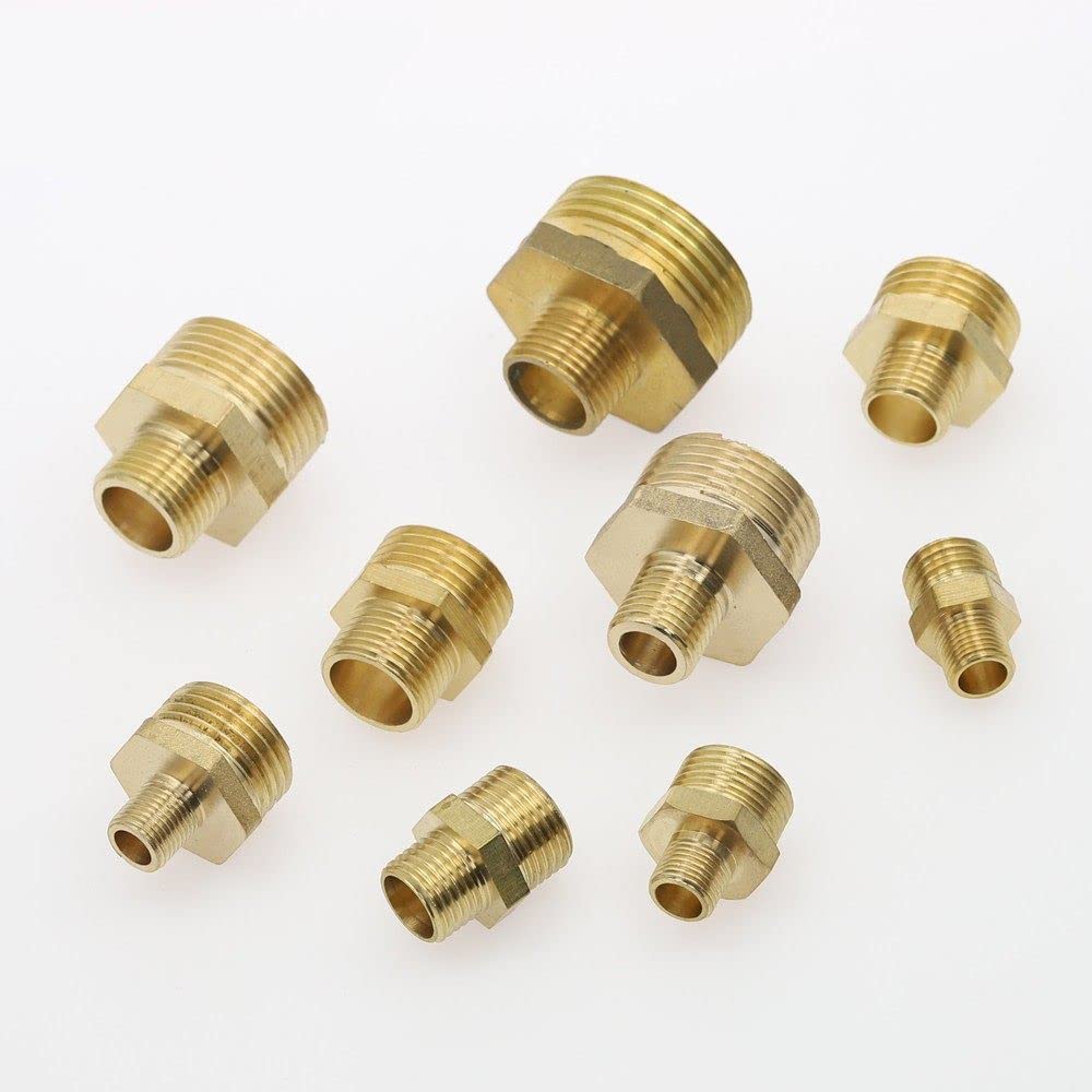 Raccordi in ottone 1/8quot; 1/4" 3/8" 1/2" 3/4" 1quot; BSP, da DN40 a DN50