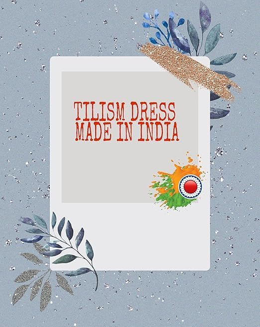 Image of TILISM Women,s and Girls Fit and Flare Maxi Gown Fully Stitched Dress