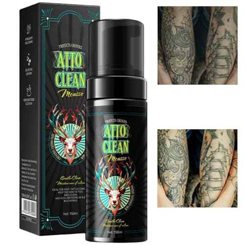100ml Ta-tto Foaming Cleanser,Ta-tto Foam Cleaning Mousse,T-atto Cleaner for Protecting,T-atto Balm Foam Cleanser,Tat-to Soap for After Care,Skin Cleansing F/oam,Tat-to Wash,Tatt-o Cleaner