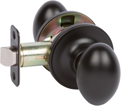 Delaney 101T-CA-BL -PASSAGE Hardware 101T-Ca-Bl-Passage Carlyle Knob Passage cover