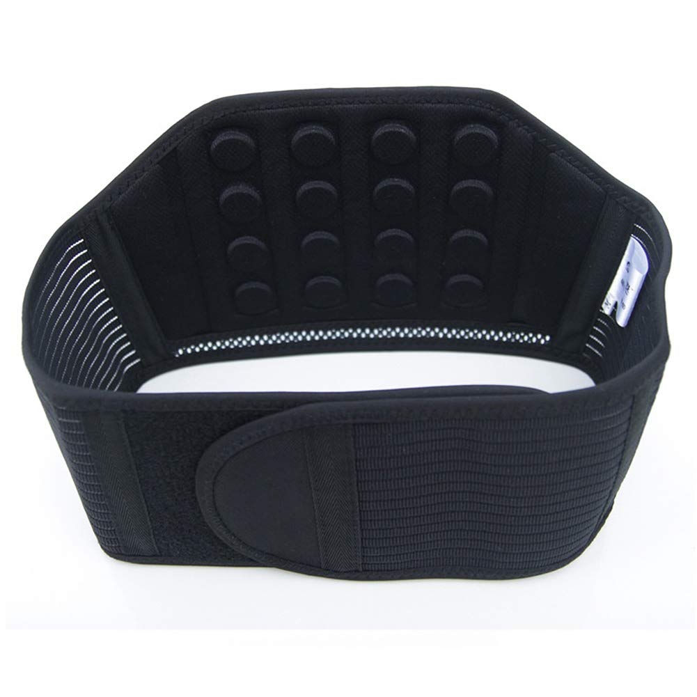 20 Imanes Faja Soporte Lumbar Cinturón Magnético Inferior Atrás Apoyo Dolor Alivio Atrás Espasmos Ciática Hernia Discal Hernia por Hombres Y Mujer (Size : XXL)