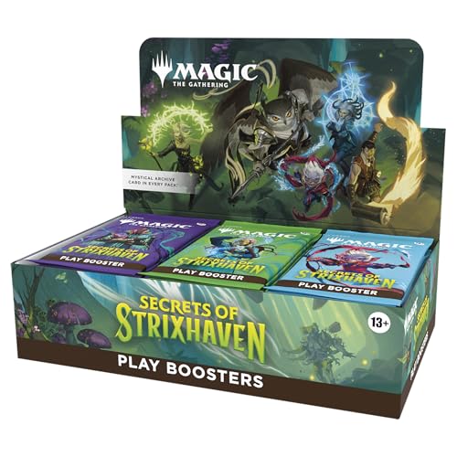 Magic: The Gathering Secrets of Strixhaven - Play Booster Box (30 Packs)