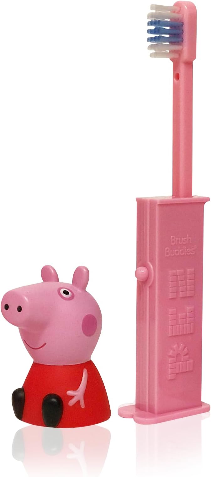 Brush Buddies Peppa Pig Poppin' Pez Toothbrush 0.05 lb