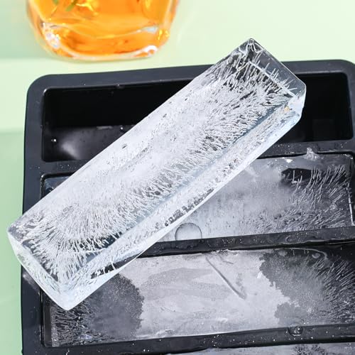Molde rectangular para cubitos de hielo de silicón miniatura 4
