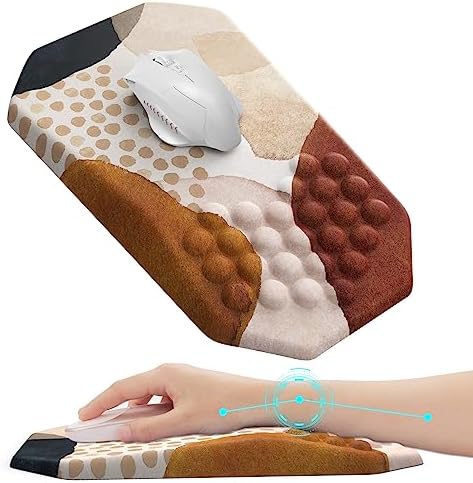 EKIEUDL Ergonomic Mouse Pad Wrist Support For Carpal Tunnel Pain Relief