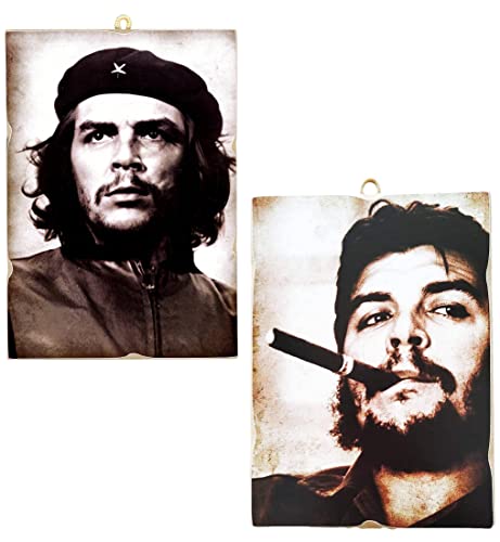 Tableaux Che Guevara vintage de collection KUSTOM ART impression bois premium
