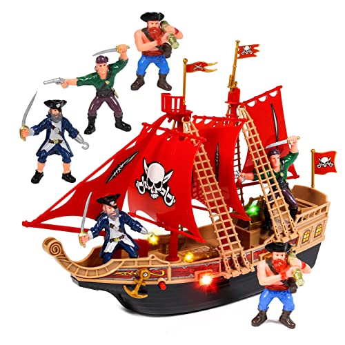Kidplokio Lights & Sounds Pirate Ship