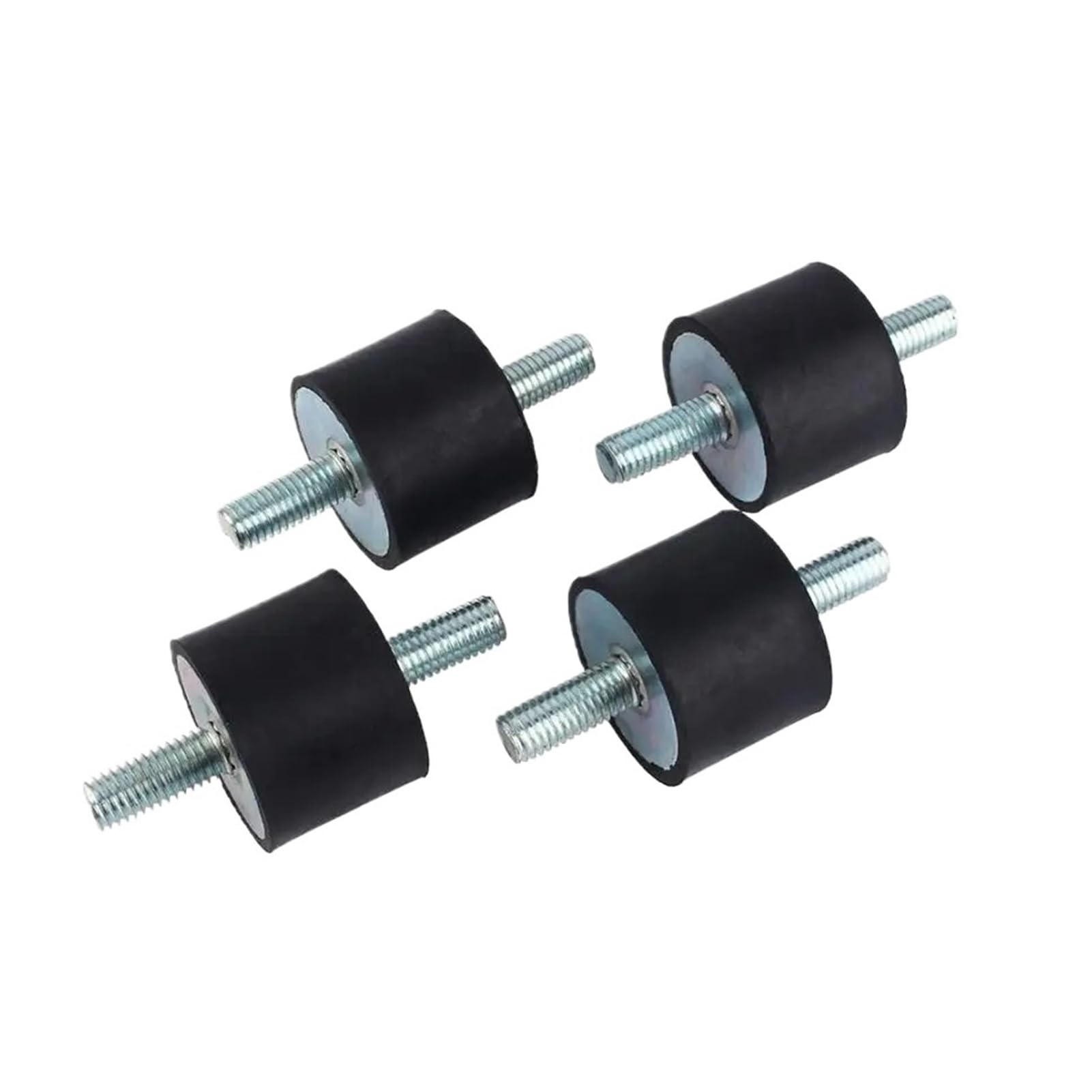 SHGUOMSC Rubber Studs Shock Absorber 4Pcs Vibration Mounts for Compressors Water Pump Welding Machine(M6 20x20)