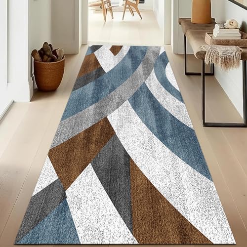 Whnoorher Carpet Runners for Hallway Non Slip, Runner Rug for Entryway with Rubber Backing, 1.5m 2m 2.5m 3m 3.5m 4m 4.5m 5m 6m Washable Area Rugs - Custom Length (Size : 60×300cm/2ft×9.8ft)