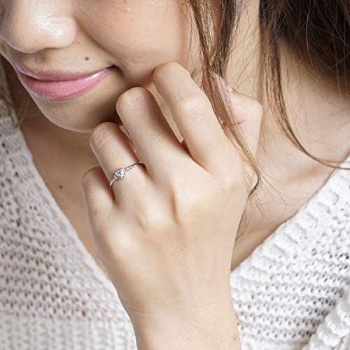 品質保証書あり PT900 Wリボン ダイヤ リング0.20ct リュイール