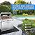 75 x 40 inch Under Grill Mats for Outdoor Grill, Double-Sided Fireproof BBQ Floor Pad for Deck Protector, Waterproof Oil-Proof Fire Pit Fireplace Mat