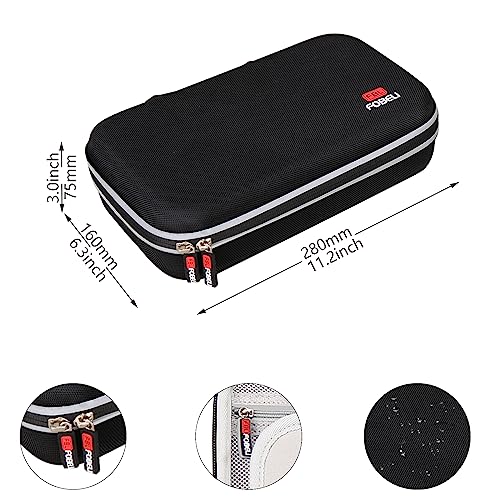 FBLFOBELI Hard Carrying Case for Logitech G Cloud Handheld Gaming Console, Protective Hard Shell Carry Case with Accessories Storage (Case Only)