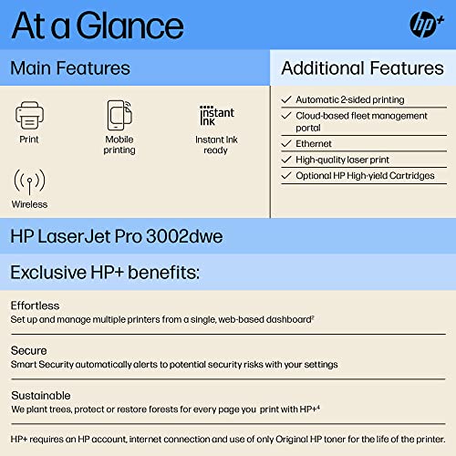 LaserJet Pro 3002dwe printer - Image 6