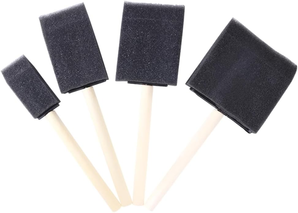 Foam Paint Brushes for Painting, Staining, Varnishes, Art Craft