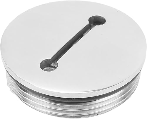 KUIDAMOS Tapa de combustible para barco, acero inoxidable pulido a gas marino, hermoso óxido para camiones para caravanas (1.969 in)