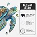 MYS Aurora FSC Certified Wooden Puzzles, Sea Turtle Jigsaw Puzzles 500 Pieces, 5MM Unique Shaped Wooden Puzzle for Adults and Kids, Family Game 16.9 x 20.7 Inch