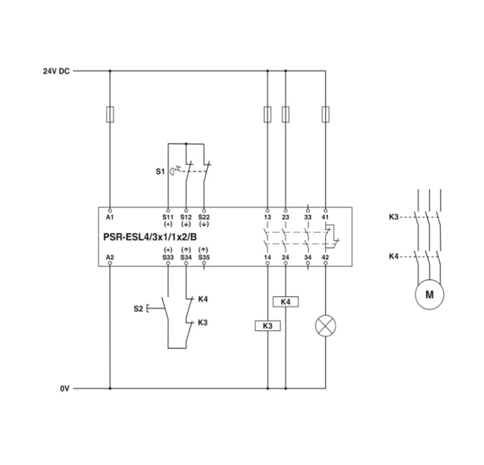 2981059 for modules de relais de sécurité PSR-SCP- 24UC/ESL4/3X1/1X2/B
