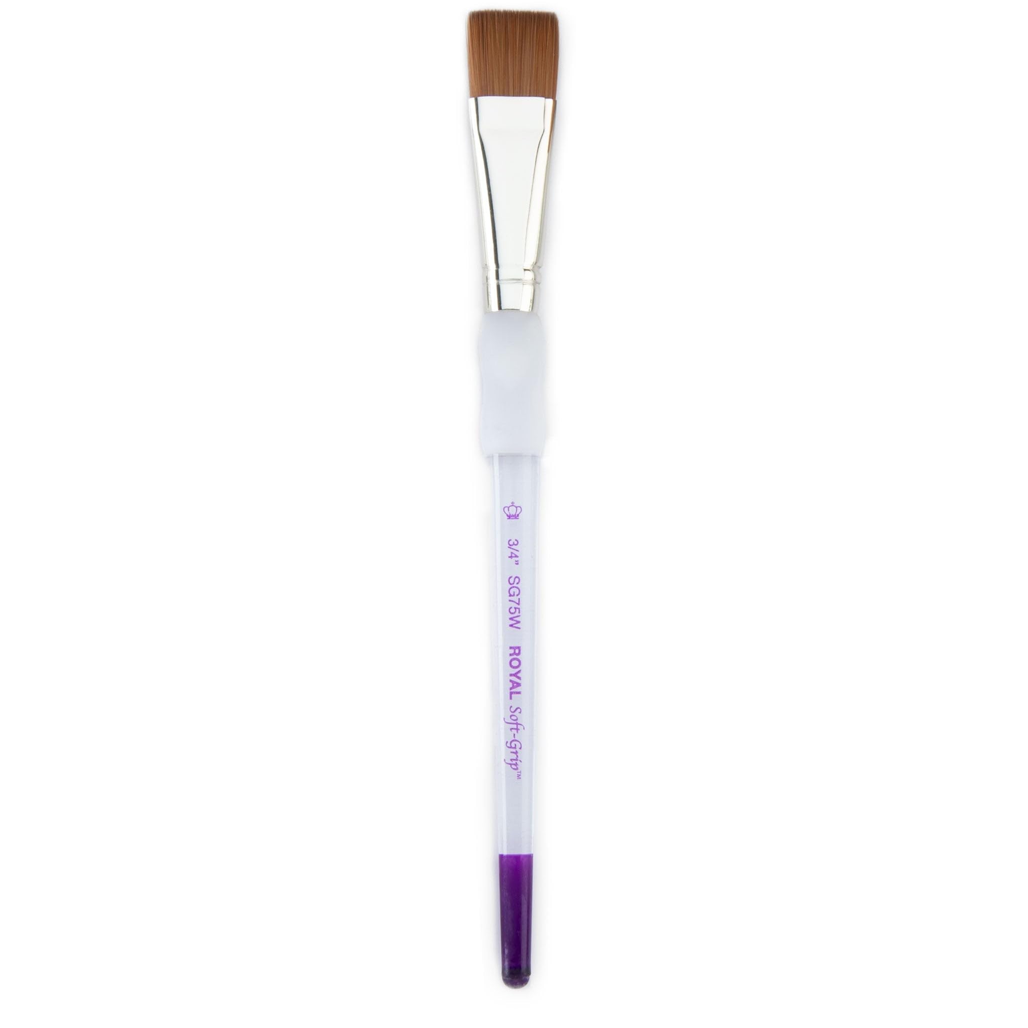 Royal & Langnickel Soft Grip Synthetic Sable Watercolour Paint Brushes (Wash 3/4")