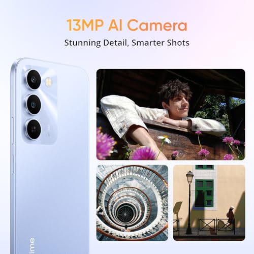 Image of realme C83 5G Smartphone 6GB RAM 128GB ROM 6.8 Inch 144Hz Display 7000mAh Titan Battery Android 16 Dimensity 6300 Processor, IP64 Waterproof Support AI Camera, Dual SIM, GPS, WiFi Purple | 6.8 inch 144Hz Display, 7000mAh Battery, UI 7.0 (Android 16)