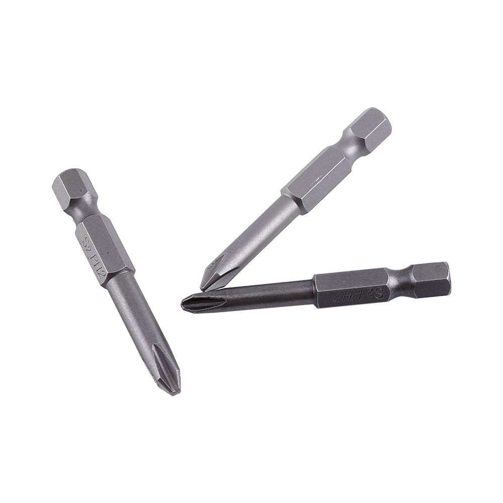Embouts de tournevis PH00 à PH2 magnétiques de 6,35 mm pour lunettes et électronique