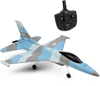 SZITW Fixed Wing Glider 3CH Electric 6-axis Gyroscope RC Plane 3D Stunt Flight RC Aircraft USB Charging Power Cut Protection RC Plane Get Start Flying Toys