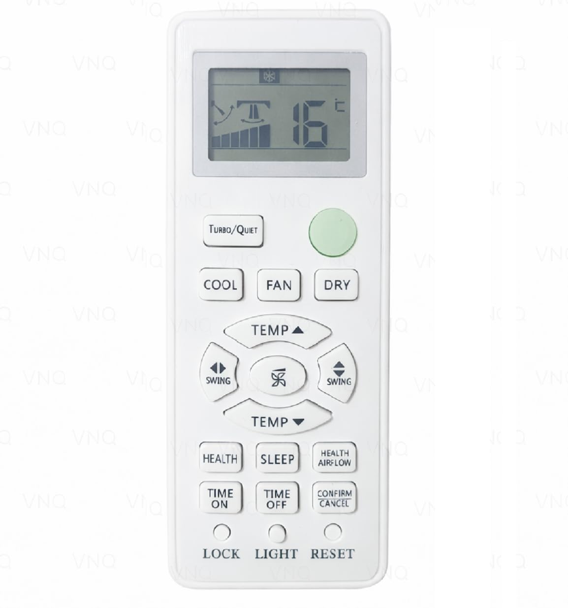 Ac Remote Compatible for Universal HAIER AC Remote No-131 Cool,Fan,Dry Turbo/Quiet (Same Remote Will Work Only)-image-24