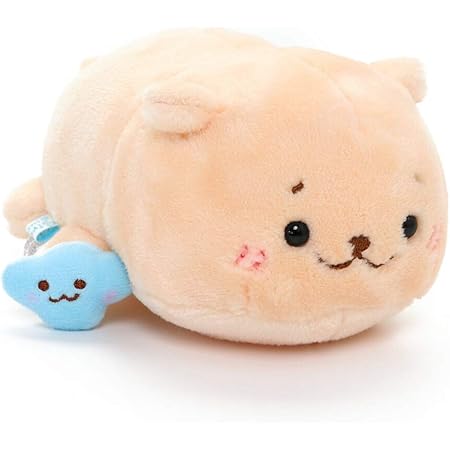 Amazon Co Jp しろたん パソコンクッション らっこいぬ柄 ぬいぐるみ アームレスト 2way マザーガーデン ホーム キッチン