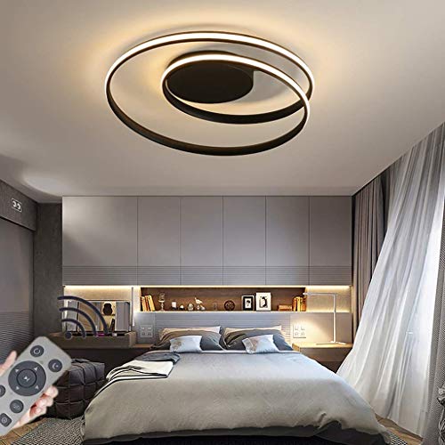 Plafonnier LED moderne pour un salon chaleureux et lumineux