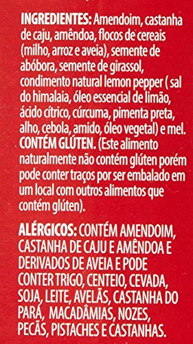 Snack Ptisq PePPer Nuts Ptisq Display com 8 Unidades