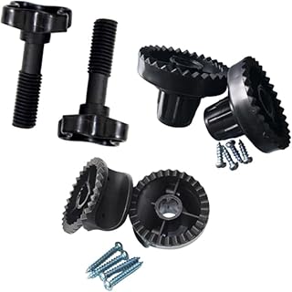 2 Sets Patio Swing Parts Kit, Outdoor Porch Swing Canopy Frame Only Wear-Resistant Canopy Plastic Fittings for Garden Backyard Replacement Parts for Patio Swings