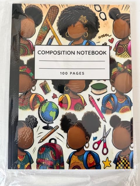 Carnet de composition étudiant grand format pour écriture artistique