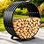 FCCRETA Firewood Rack Outdoor and Indoor - 32IN Fireplace Log Holder for Wood Storage with Weatherproof Cover,Galanzined Steel,Fire Wood Stand for Wood Stacking