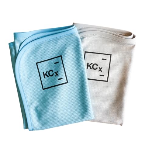KOCH CHEMIE - Pro Glass Towel - X2 - Blue/Grey - 60x40cm - 0