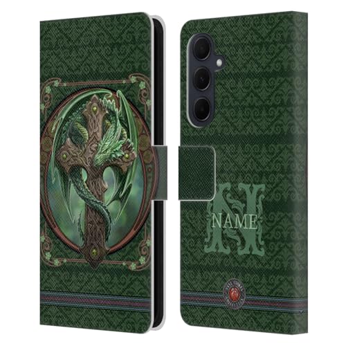Etui Galaxy A35 5G Gardien des Bois Anne Stokes Housse Portefeuille Cuir pour Voyage et Bureau