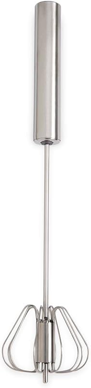 Mrs. Anderson’s Baking Rotary Whisk Hand Blender, Stainless Steel, 10.25-inches