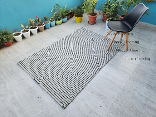 Image of Soft Pure Woolen Modern Collection Tufted Carpet for Living Room,Bedroom'Kitchen and Hall (12 X 15) Feet