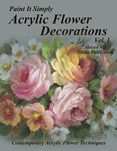 Acrylic Flower Decoration Volume 1, ornement végétal acrylique et design salon