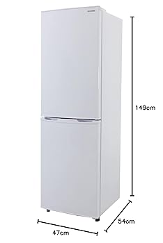 アイリスオーヤマ 2ドア冷蔵庫 ホワイト IRIS OHYAMA 冷蔵庫 一人暮らし 小型冷蔵庫 二人暮らし アイリス