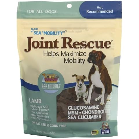 ARK NATURALS Sea Mobility Lamb Jerky For Dogs, 9-Ounce Pouches (Pack Of 2) Cover