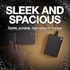 Seagate Backup Plus Portable 4TB External Hard Drive HDD Black USB 3.0 for PC Laptop and Mac, 1 Year Myliocreate, 2 Months Adobe CC Photography, 2-year Rescue Service (STHP4000400)