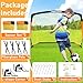 Happy Jump Soccer Goal Soccer Net for Kids Backyard 7x5 FT, 2 Set