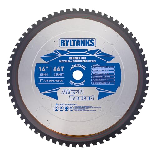Ryltanks 14 Inch Cermet Saw Blade