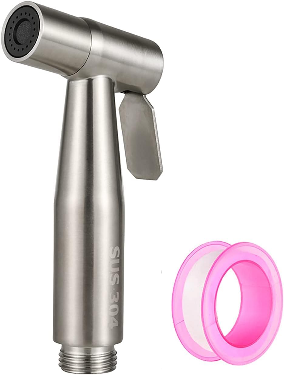 Stainless Steel Head Bathroom Muslim Shower Handheld Bidet