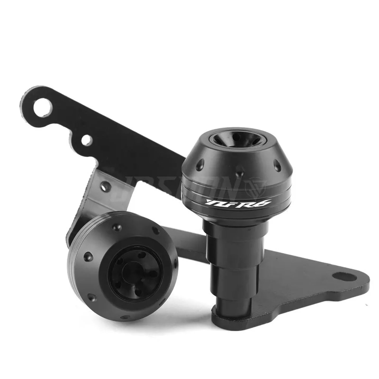 Topes Anticaida Moto Para YZF-R6 YZFR6 YZF R6 2017-2021 2020 2019(Black,Y)