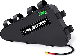 Ebike Battery 48V 52V 24Ah Triangle Battery for Electric Bike for Bafang 1500W 1000W 500W 350W Motor with Charger & BMS Board Lithinum Battery (52V 24Ah)