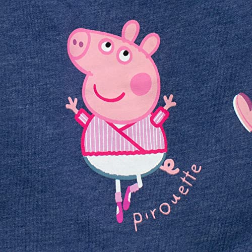 Peppa Pig Girls Pinafore Dress and Top Set4