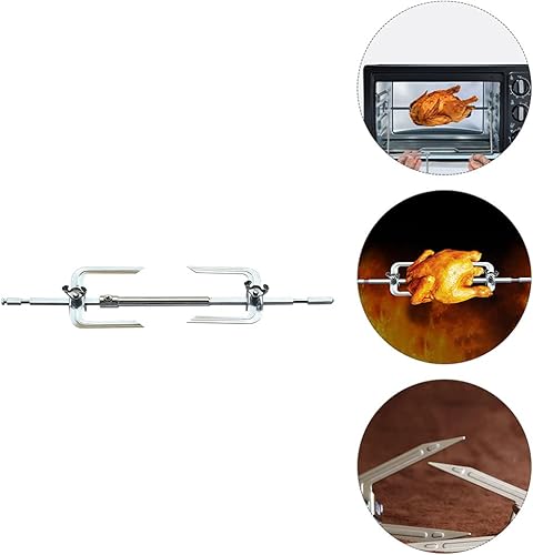 Miniatura 6 de Tenedores para freidora de aire – Pollo asado, pescado, carne, asador de acero inoxidable asado, barbacoa, hogar, cocina, accesorios para exteriores