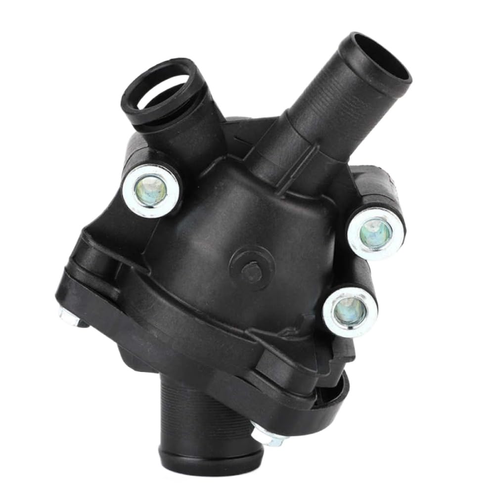 Coolant Thermostat Radiator Upper Lower Hose Compatible with XC60 S40 S60 S80 C30 31319606 31411151 30650753 1371932(Plastic)