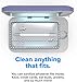 PhoneSoap 3 UV Cell Phone Sanitizer and Dual Universal Cell Phone Charger | Patented and Clinically Proven 360 Degree UV Light Sanitizer | Cleans and Charges All Phones (Periwinkle)